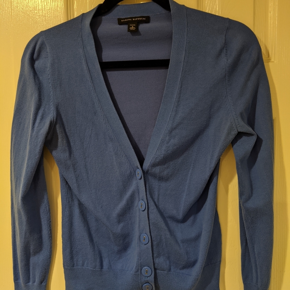 Long sleeve cardigan sweater